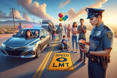como funciona la retirada de puntos por exceso de velocidad