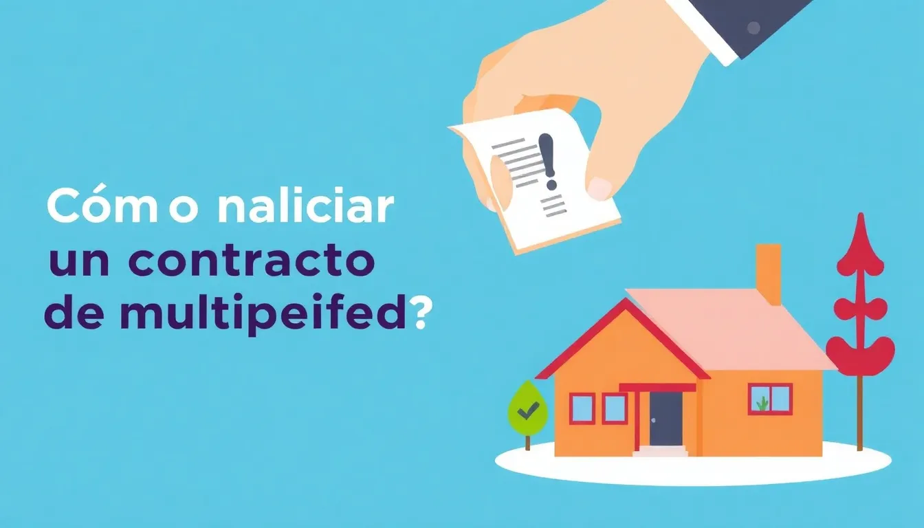 como cancelar un contrato de multipropiedad