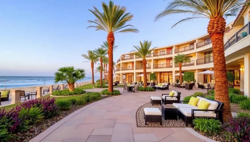 jardines reales en sunset beach club
