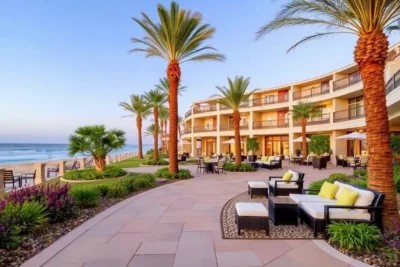 jardines reales en sunset beach club