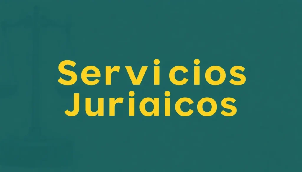 servicios juridicos